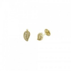 Pendientes oro 18 kt